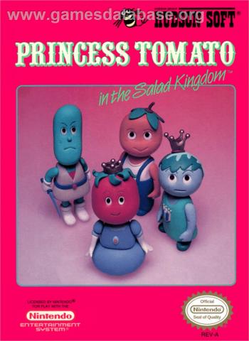 Cover Princess Tomato in Salad Kingdom for NES